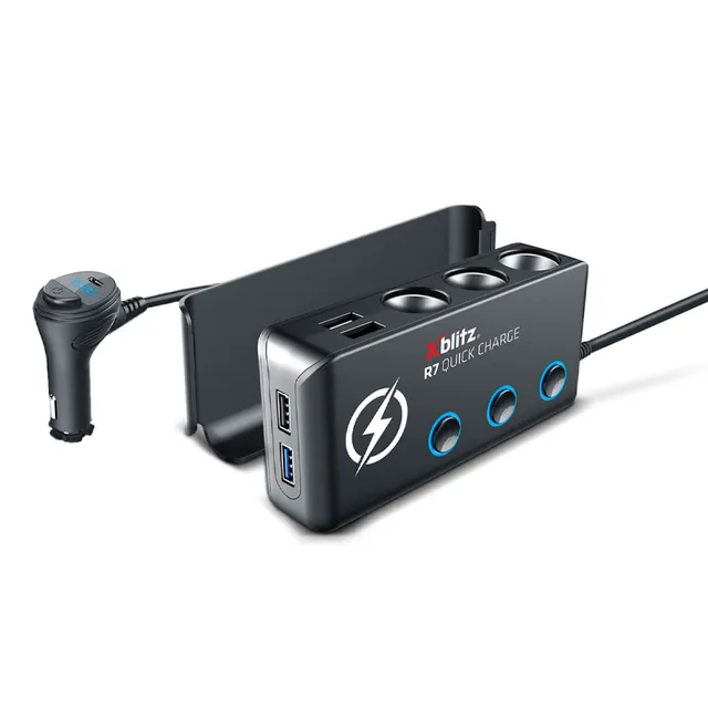 xblitz-r7-quick-charge-kfz-verteiler-zigarettenanz-nder image 1
