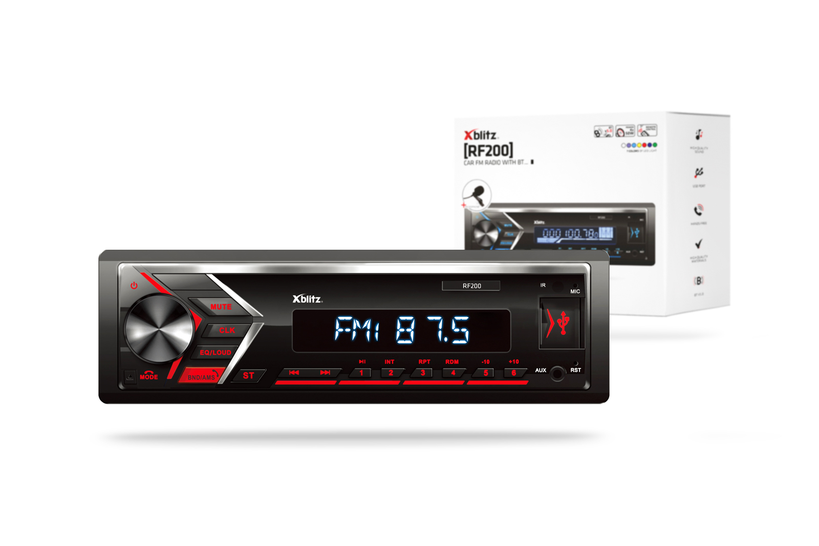 xblitz-rf200-autoradio-mit-bluetooth-usb-und-microsd image 5