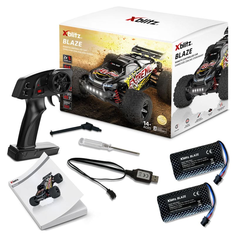 xblitz-blaze-rc-auto-ferngesteuert-mit-2-akkus-und-led image 6