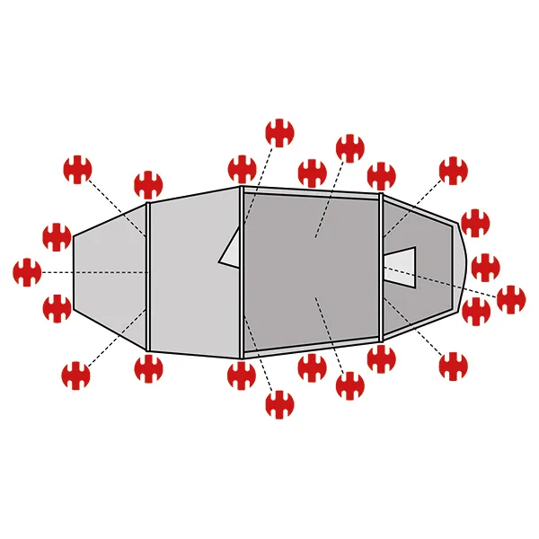 swiss-piranha-ultralight-peg-set-f-r-helsport-lofoten-x-trem-camp-3 image 1