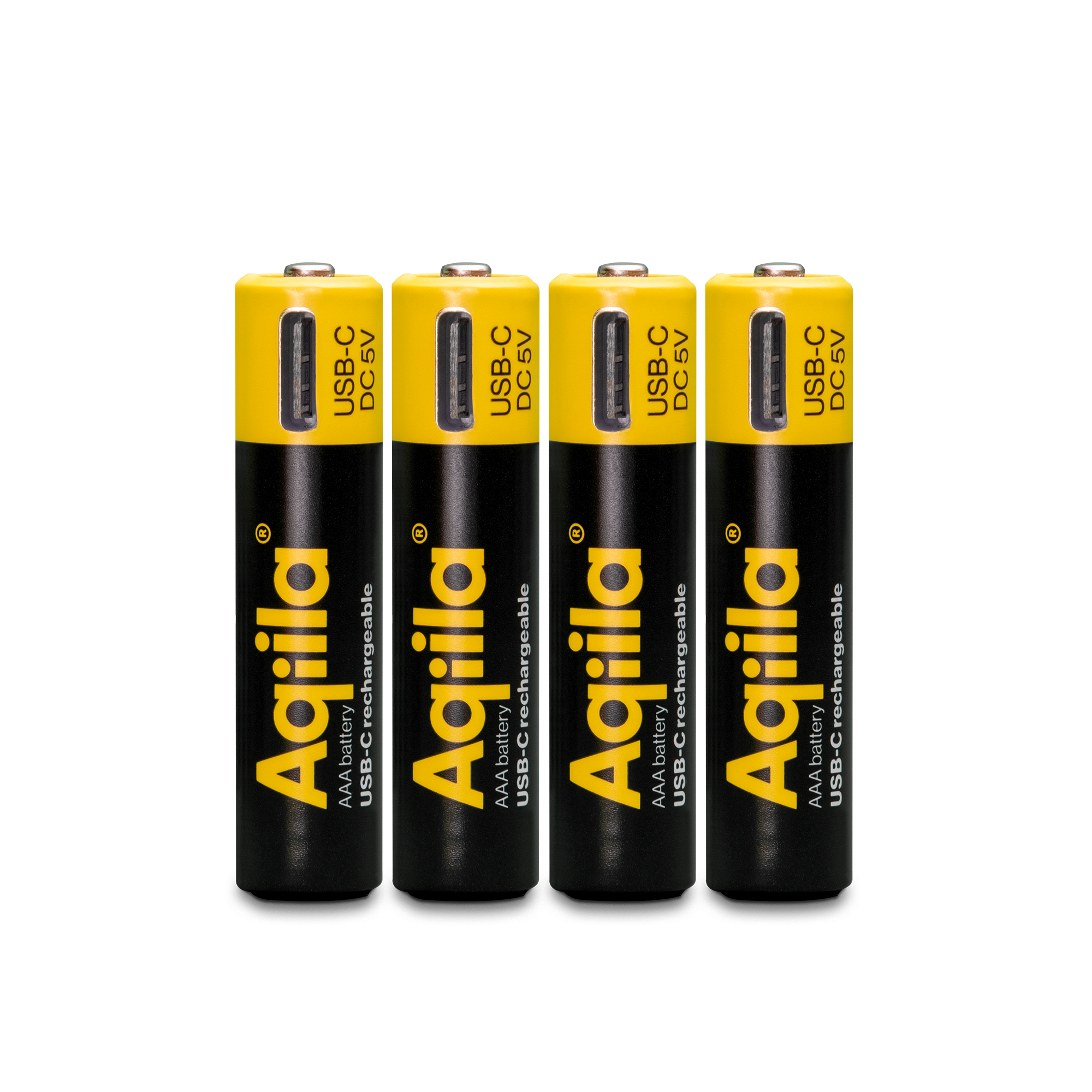 aqiila-aaa-usb-c-akku-1-5v-600mah-4er-pack-mit-ladekabel-und-case image 1