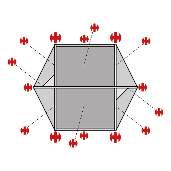 swiss-piranha-ultralight-peg-set-f-r-helsport-reinsfjell-superlight-2-3-zeltheri image 1