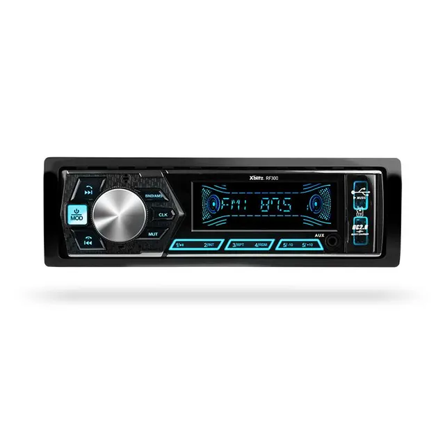 xblitz-rf300-autoradio-4x50w-mit-display-und-2x-usb-quick-charge image 1