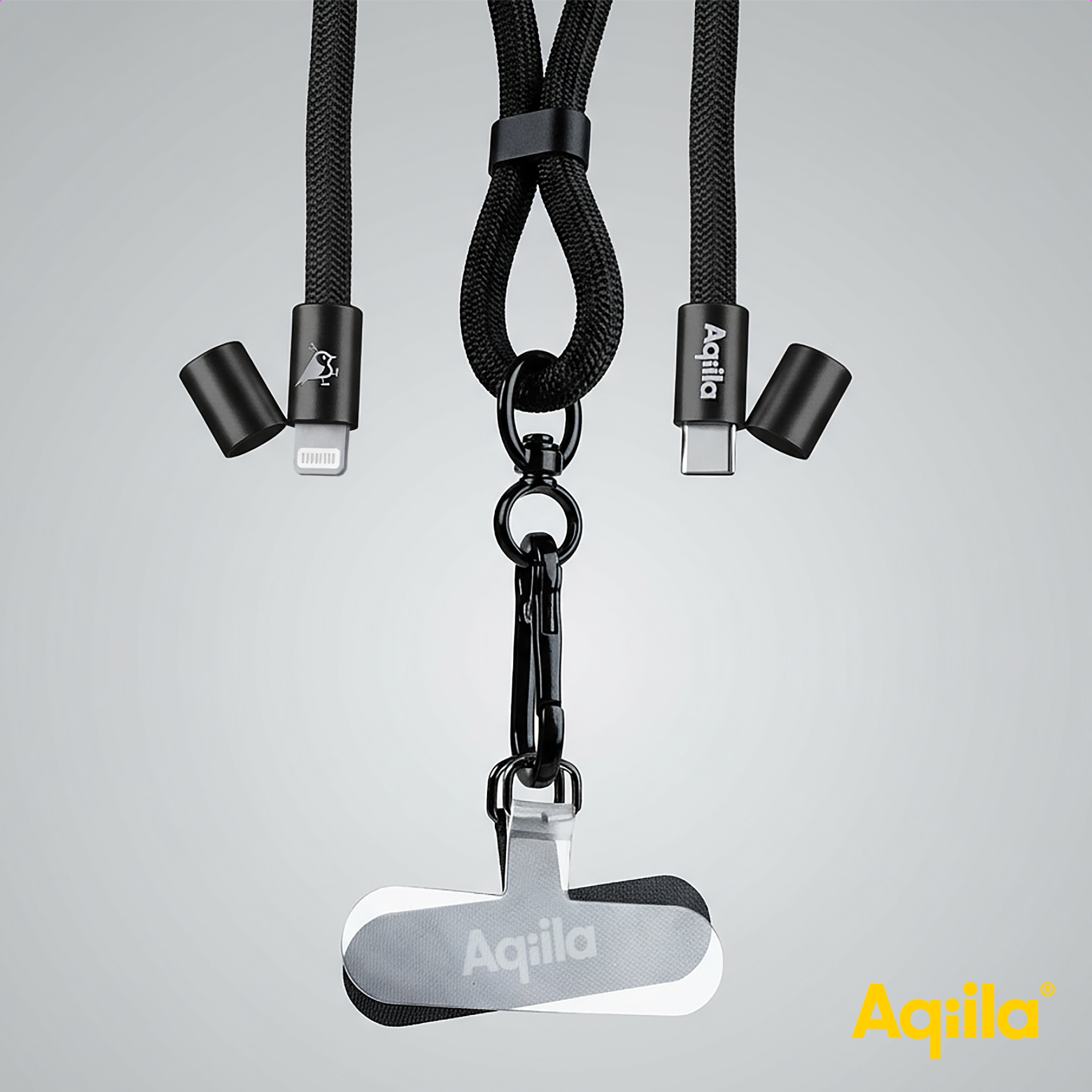 aqiila-lanyard-power-cable-lightning-schwarz image 5