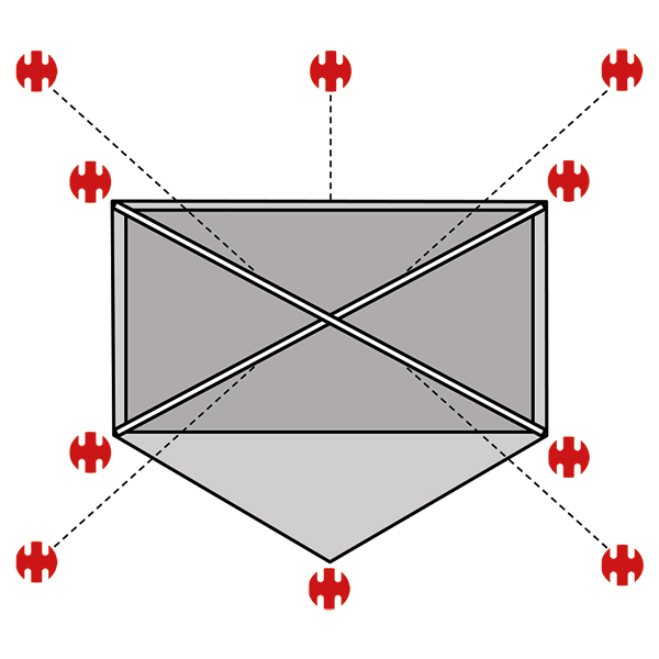 swiss-piranha-ultralight-peg-set-f-r-hilleberg-niak-10-teiliges-zelthering-set image 2