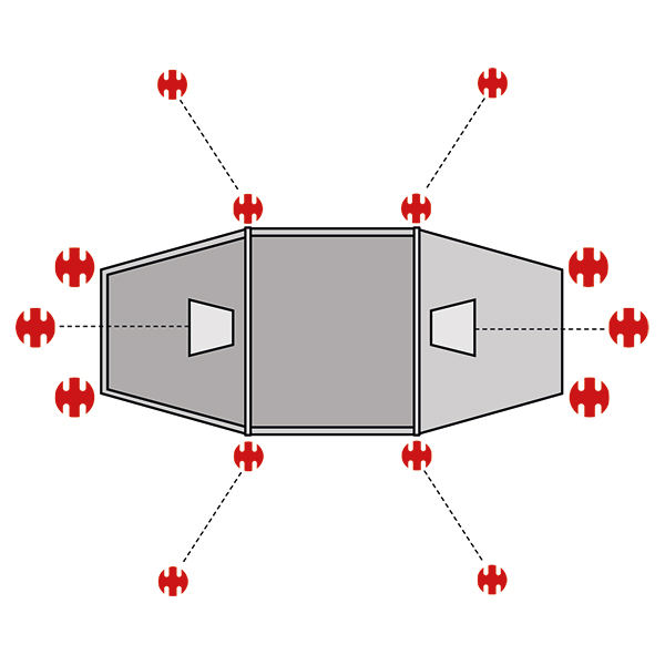 swiss-piranha-ultralight-peg-set-f-r-hilleberg-nammatj-zelthering-set image 2