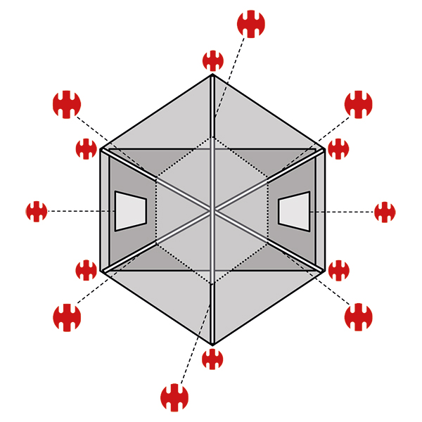 swiss-piranha-ultralight-peg-set-f-r-fj-llr-ven-keb-dome-2-3-zeltheringe-set-14- image 1