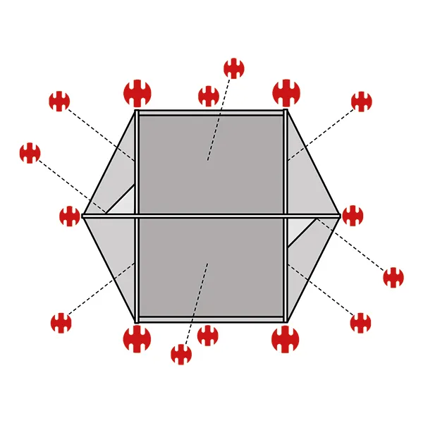 swiss-piranha-ultralight-peg-set-f-r-helsport-reinsfjell-superlight-2-3-zeltheri image 1