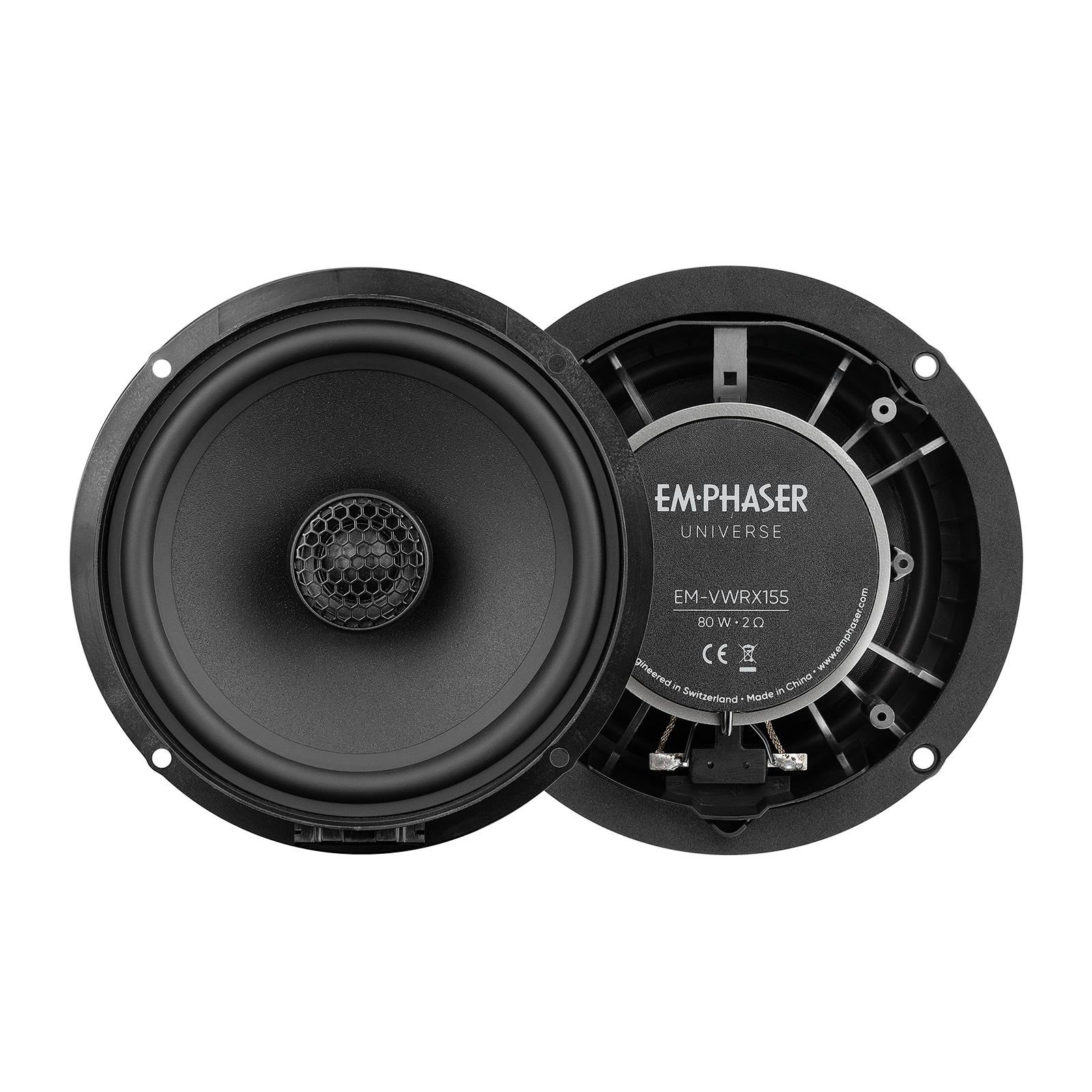 emphaser-em-vwrx155-2-wege-koaxial-lautsprecher-15-5-cm-f-r-vw-seat-skoda image 1