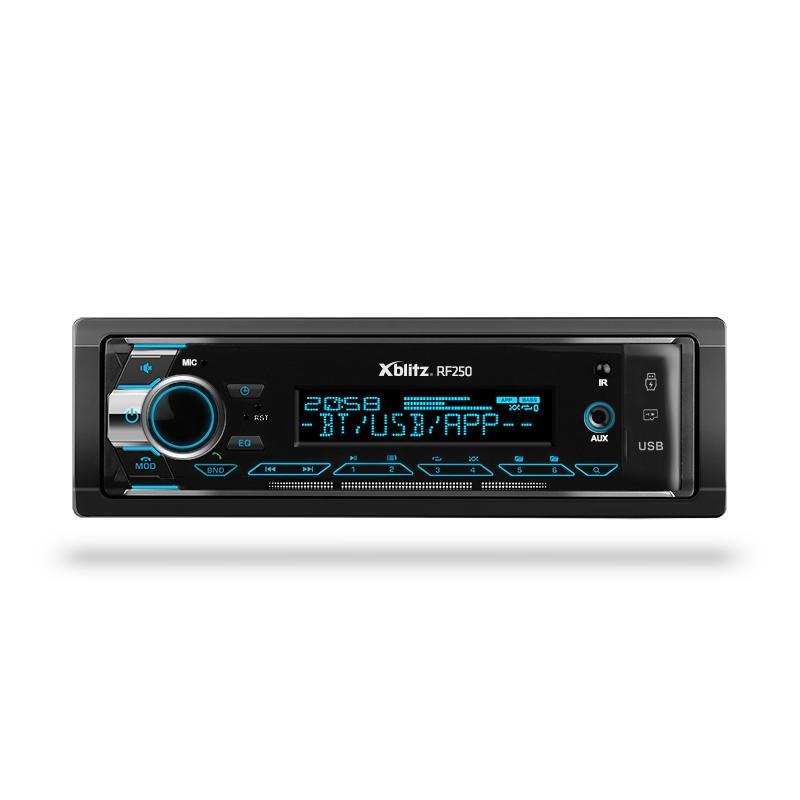 xblitz-rf250-autoradio-fm-radio-mit-bluetooth-usb-und-aux image 1