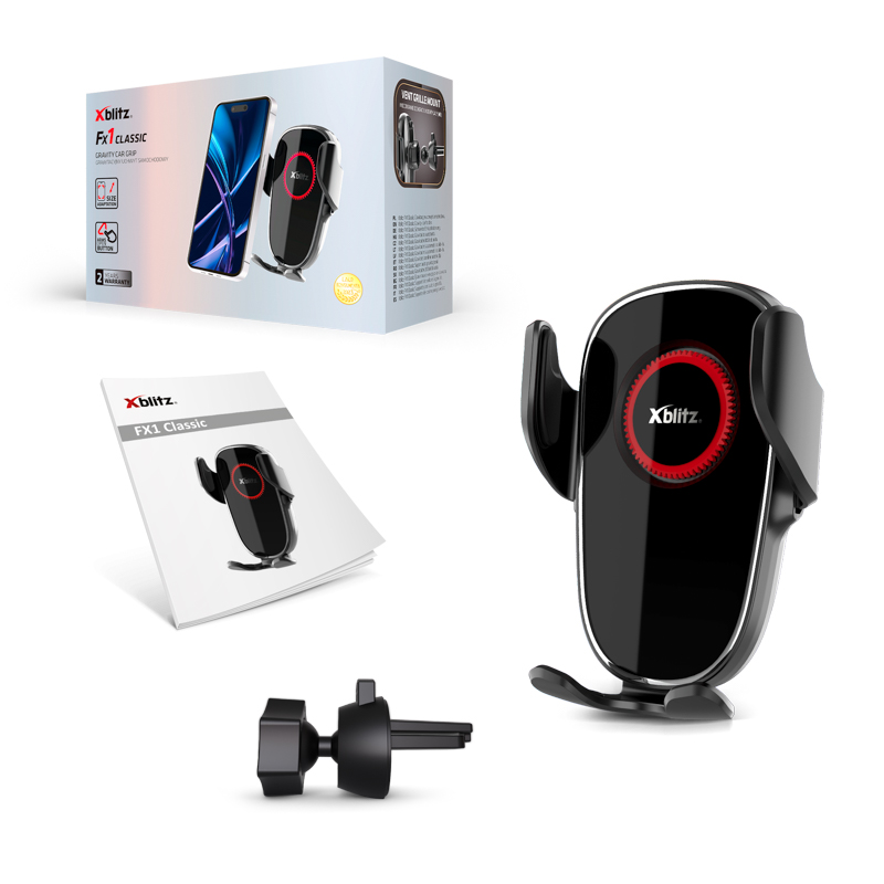 xblitz-fx1-classic-kfz-smartphone-halterung-schwerkraft-schwarz image 5