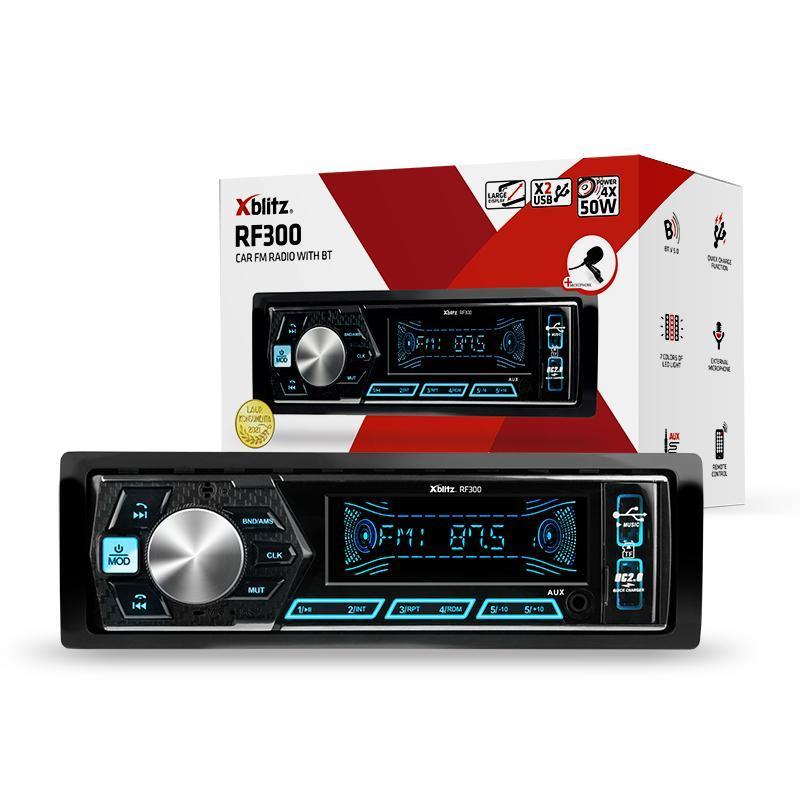 xblitz-rf300-autoradio-fm-mit-bluetooth-4x50w-mit-2x-usb image 4