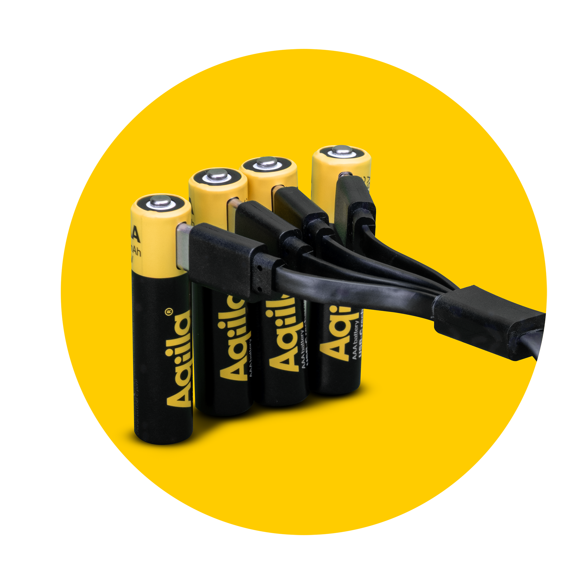 aqiila-aaa-usb-c-akku-1-5v-600mah-4er-pack-mit-ladekabel-und-case image 5