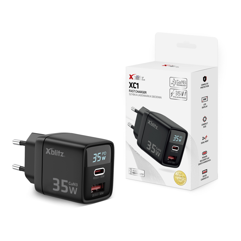 xblitz-xc1-gan3-usb-c-schnellladeger-t-mit-led-display image 5