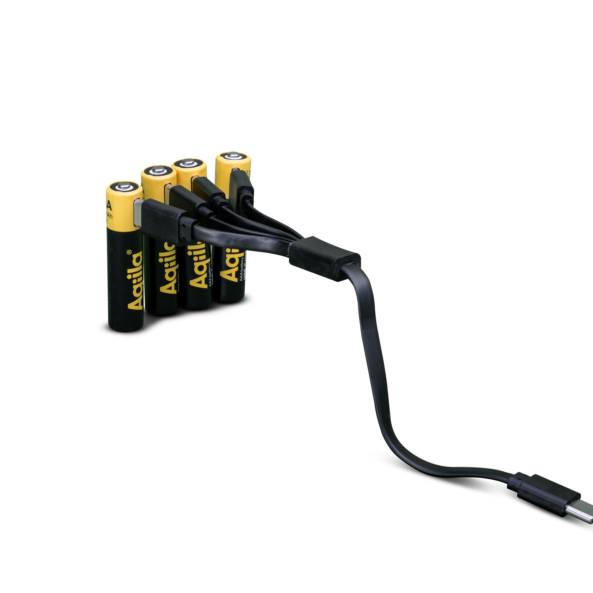 aqiila-aaa-usb-c-akku-1-5v-600mah-4er-pack-mit-ladekabel-und-case image 4