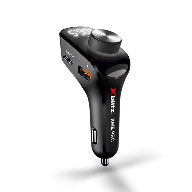xblitz-xme-pro-fm-transmitter-mit-bluetooth-und-usb-c-pd-27w image 1
