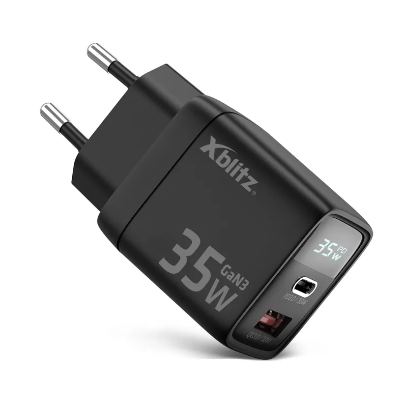 xblitz-xc1-gan3-usb-c-schnellladeger-t-mit-led-display image 1