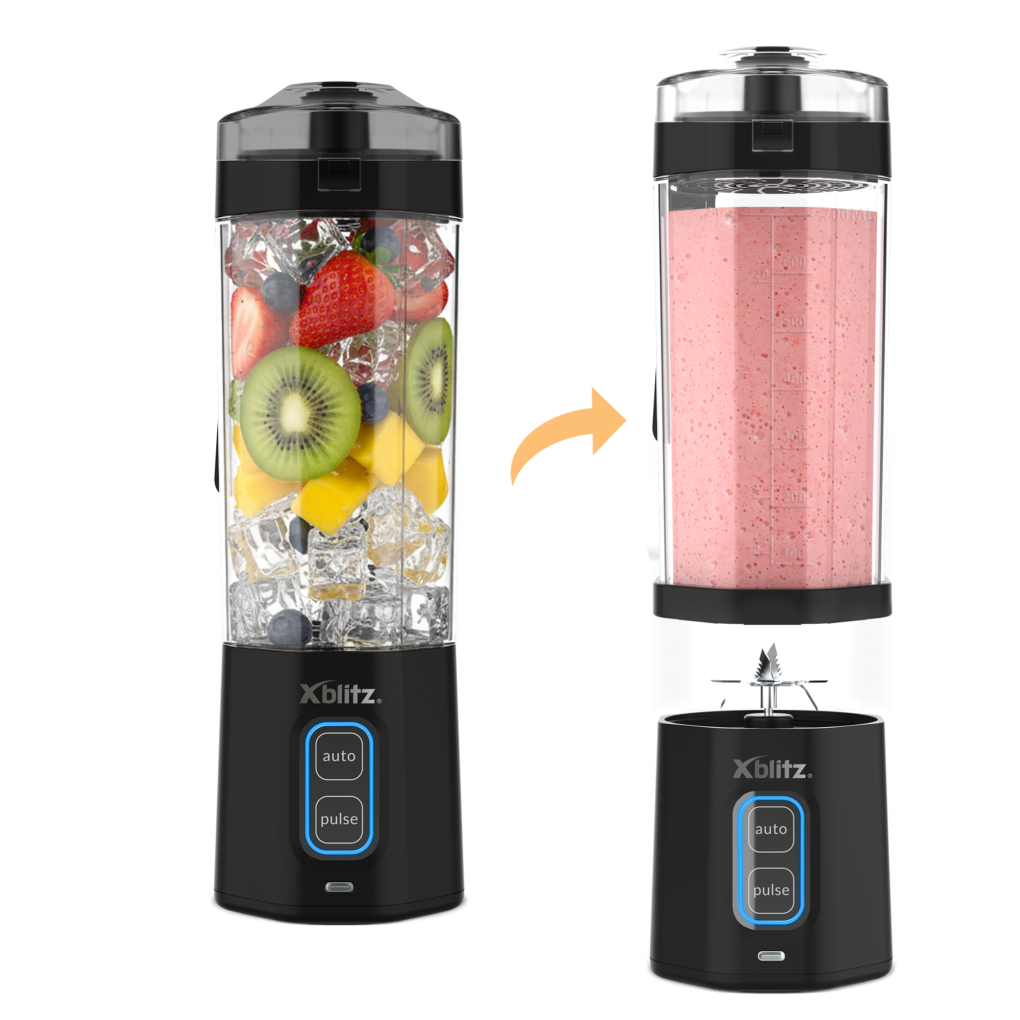 xblitz-iron-kabelloser-blender-360-w-700-ml-power-blend image 2