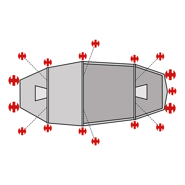 swiss-piranha-ultralight-peg-set-f-r-helsport-fjellheimen-superlight-camp-2-3 image 1