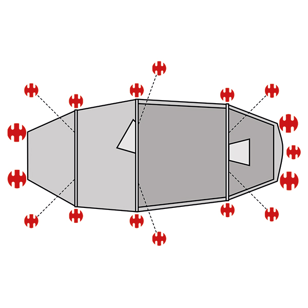swiss-piranha-ultralight-peg-set-f-r-helsport-lofoten-superlight-camp-2-3 image 1