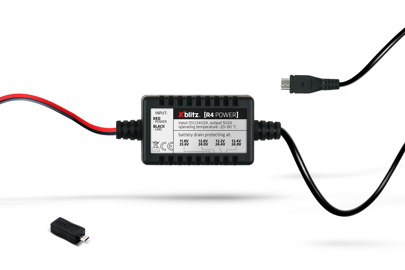 xblitz-r4-power-dauerstrom-adapter-f-r-dashcam image 3