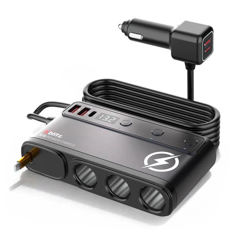 xblitz-r10-power-charge-auto-verteiler-mit-quick-charge-3-0-und-pd-45w image 1