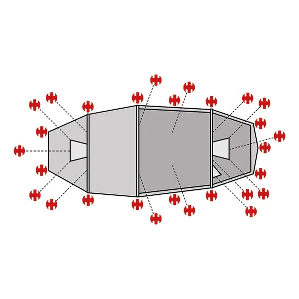 swiss-piranha-ultralight-peg-set-f-r-helsport-fjellheimen-x-trem-camp-3-4 image 1