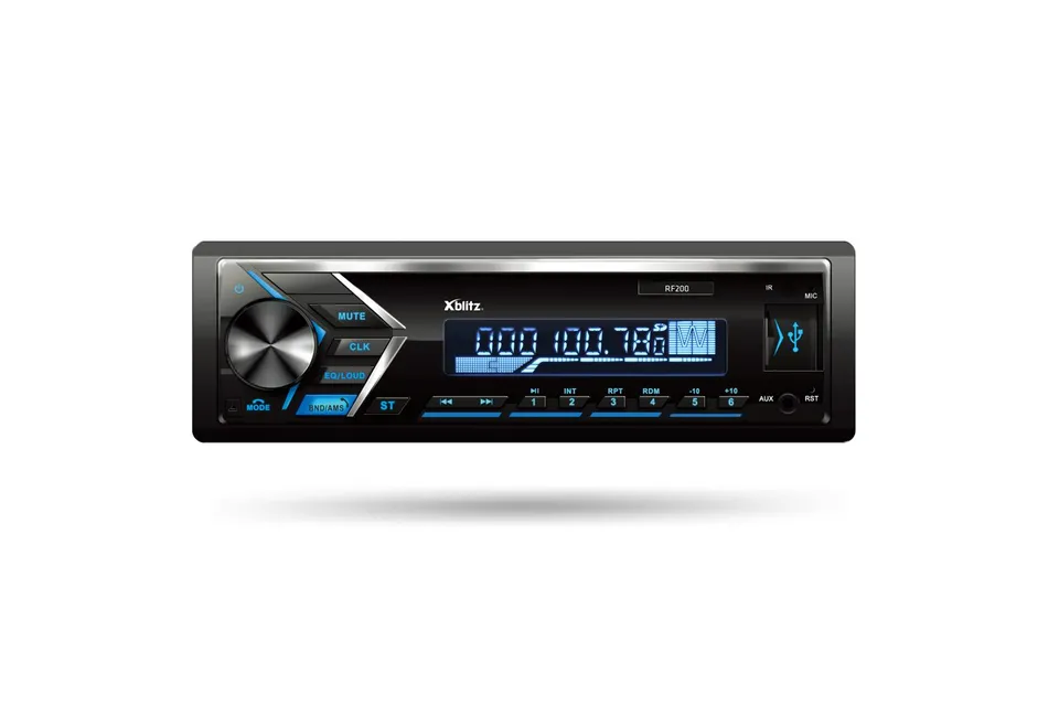xblitz-rf200-autoradio-mit-bluetooth-usb-und-microsd image 1
