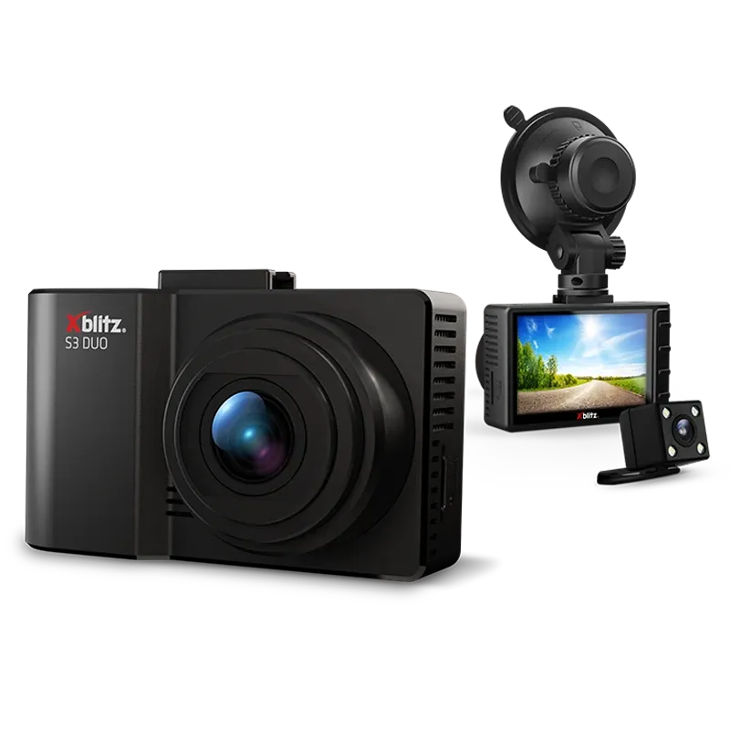 xblitz-s3-duo-full-hd-dashcam-mit-r-ckfahrkamera image 1