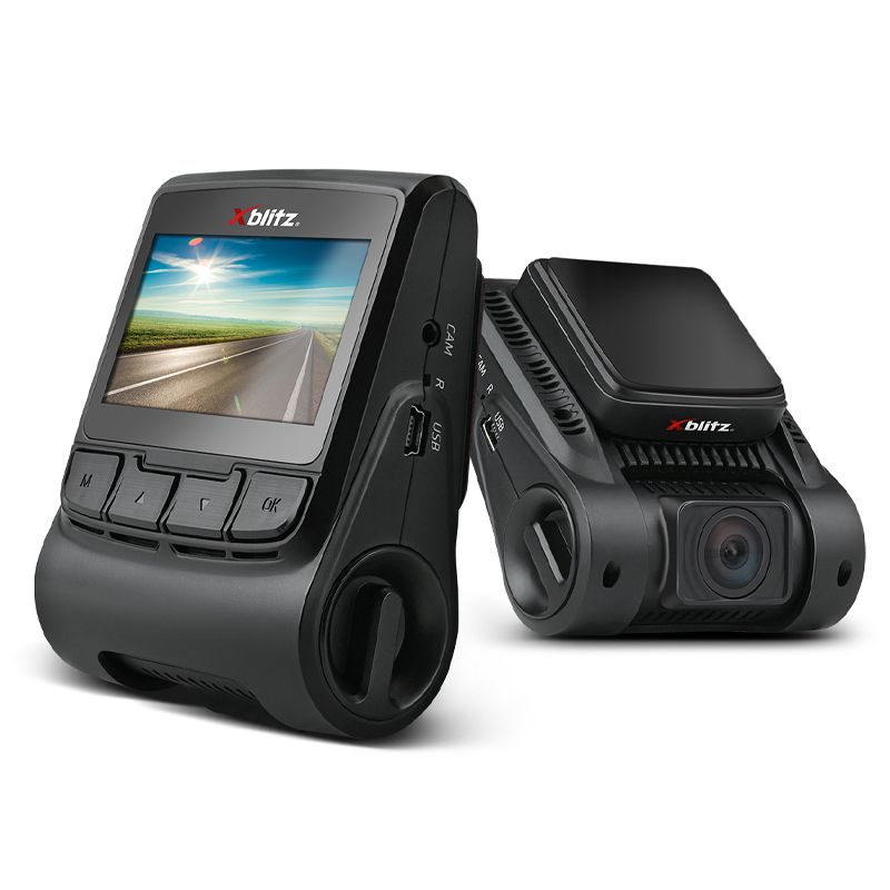 xblitz-s5-duo-dashcam-full-hd-mit-r-ckkamera-2-kanal-autokamera image 1