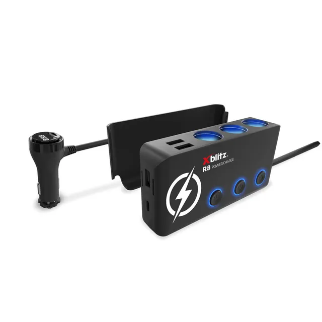 xblitz-r8-power-charge-kfz-steckdosenverteiler-mit-quick-charge-3-0 image 1