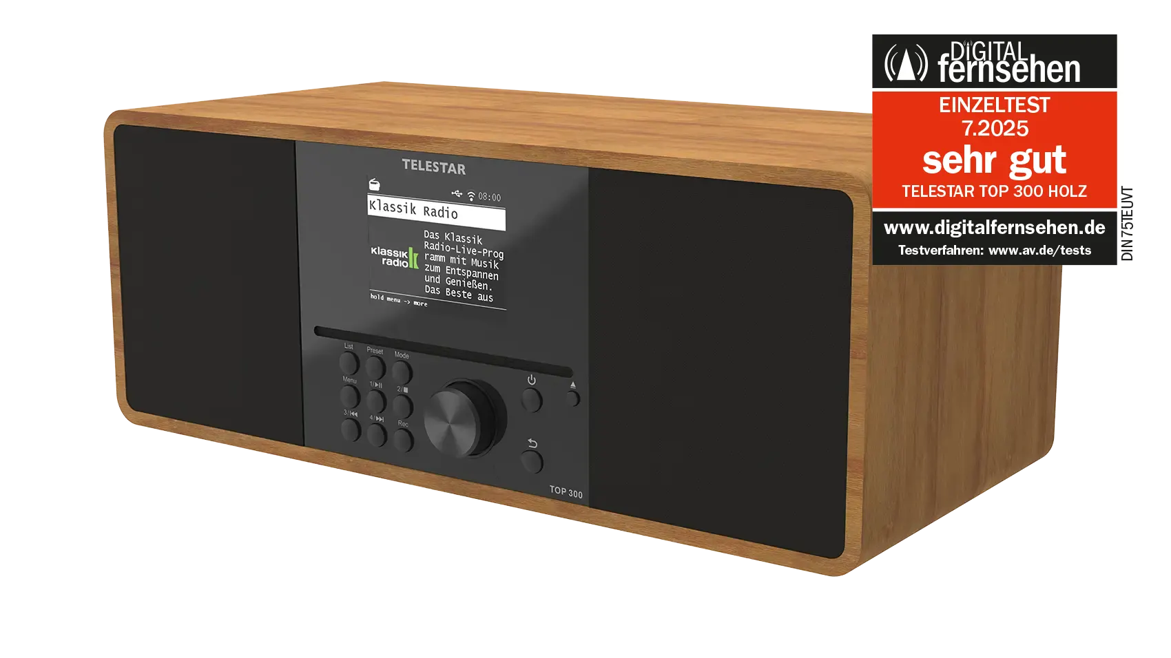 telestar-trotty-top-300-holz-multifunktionsradio-mit-dab-cd-und-internetradio image 1