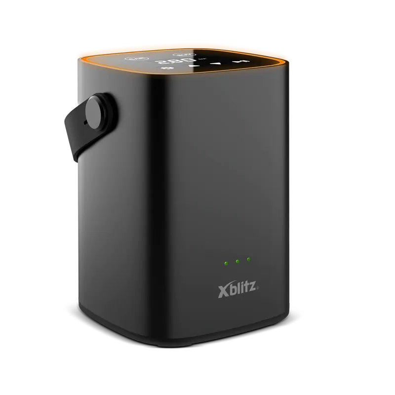 xblitz-airboost-akku-kompressor-12v-mit-usb-c image 1