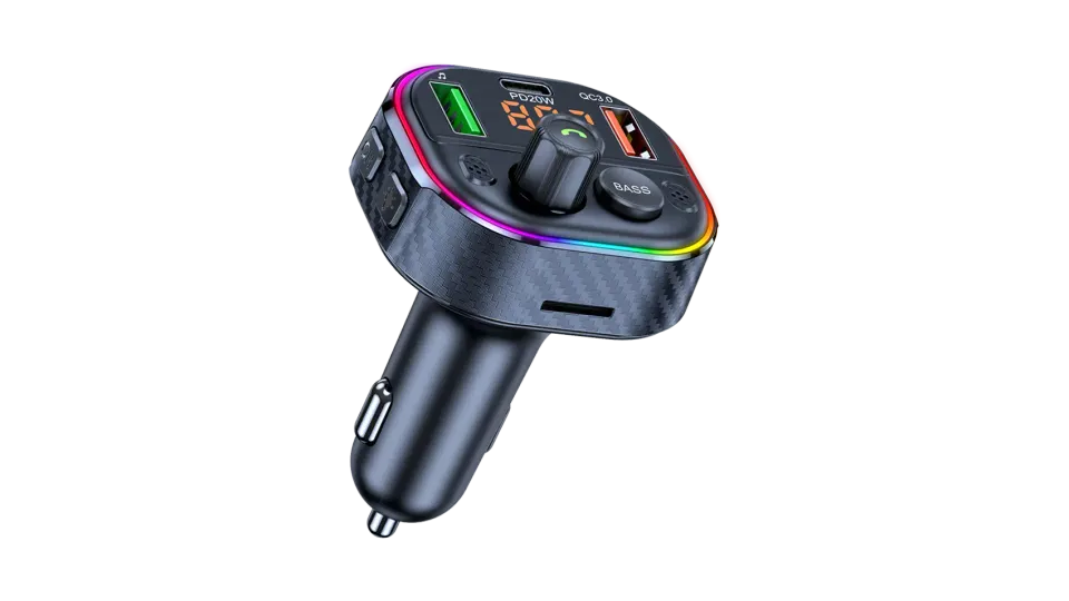 telestar-fm-t1-fm-transmitter-bluetooth-kfz-adapter-f-r-autoradio image 1