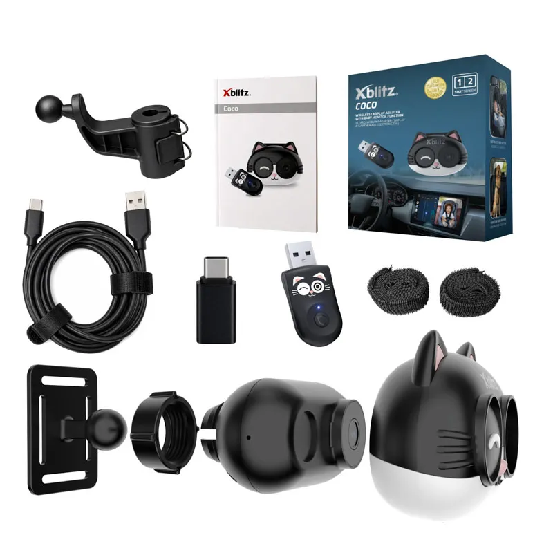 xblitz-coco-carplay-monitor-mit-r-cksitz-babykamera image 5