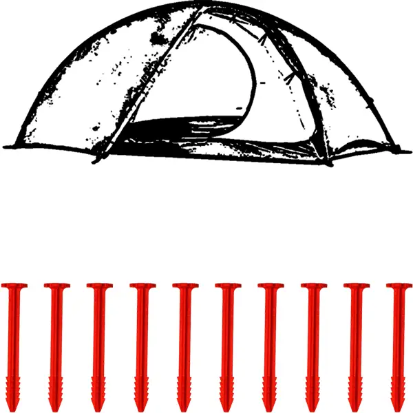 swiss-piranha-ultralight-peg-set-f-r-hilleberg-niak-10-teiliges-zelthering-set image 1