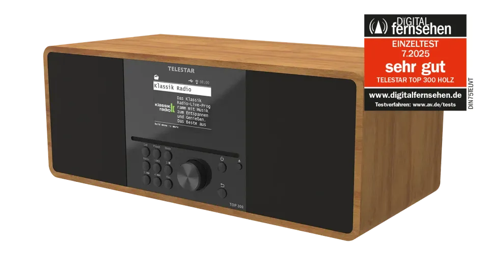 telestar-trotty-top-300-holz-multifunktionsradio-mit-dab-cd-und-internetradio image 1