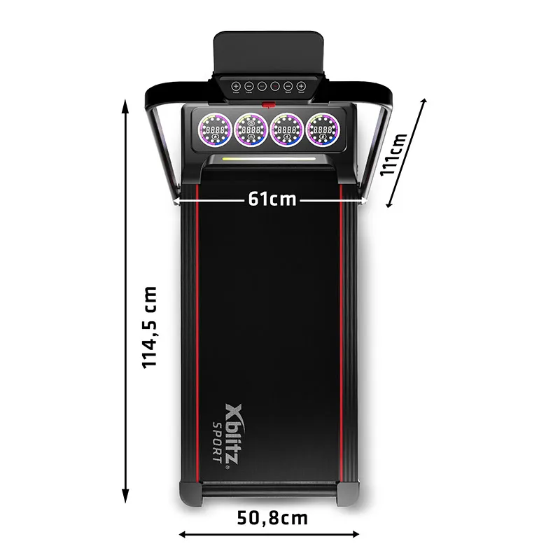 xblitz-x-runner-2-laufband-elektrisches-heim-laufband-mit-8-fach-neigung image 4