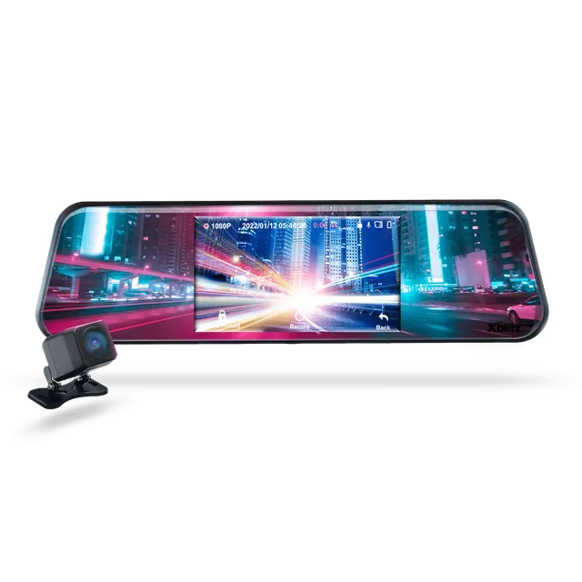 xblitz-mirror-hq-spiegel-dashcam-mit-touch-und-r-ckkamera image 1