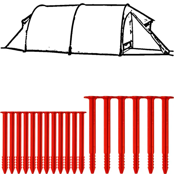 swiss-piranha-ultralight-peg-set-f-r-hilleberg-keron image 1