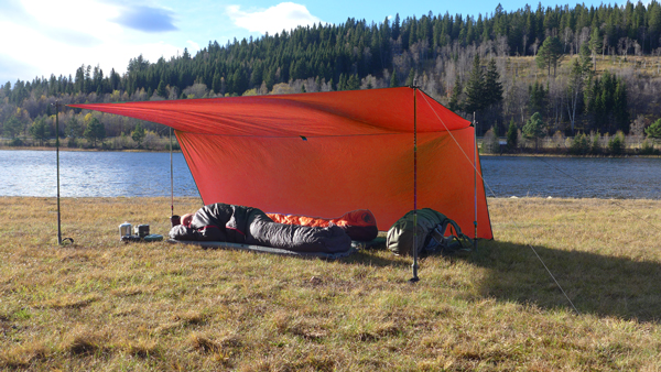 swiss-piranha-tarp-mantaray-10-rot-ultraleicht-tarp image 2