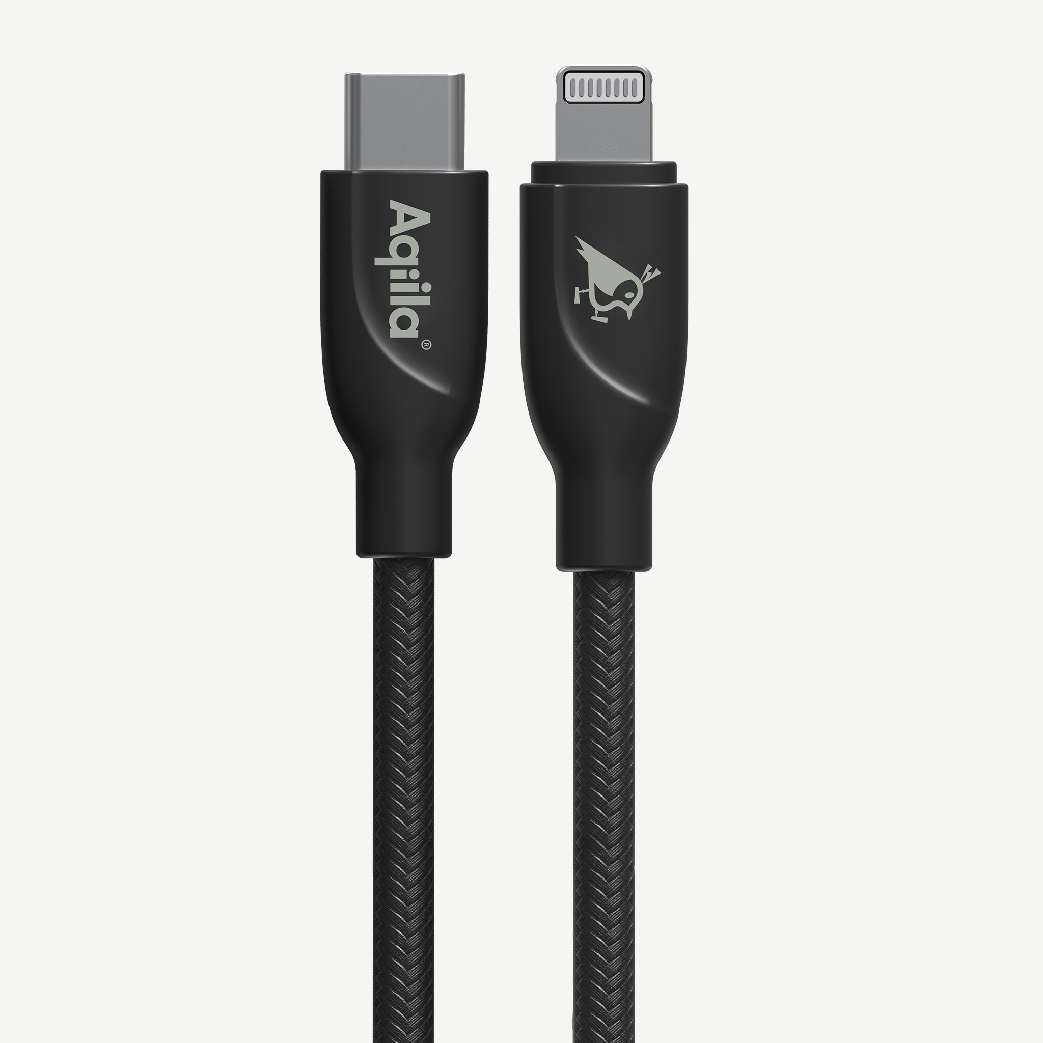 aqiila-cablebird-cb21-usb-c-auf-lightning-kabel-1-m-nylon image 2