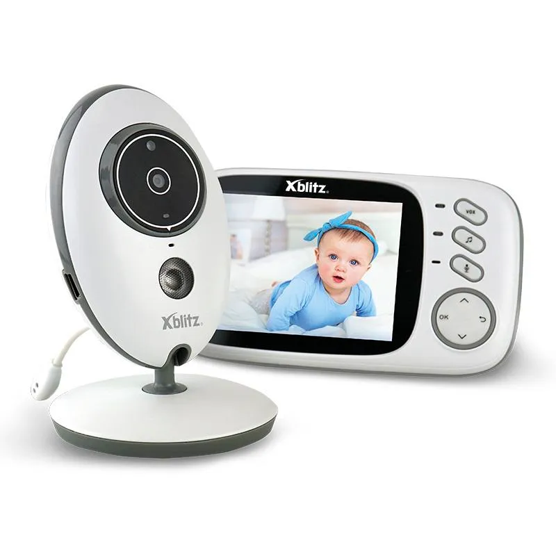 xblitz-kinder-500-babyphone-mit-kamera-und-2-wege-audio image 1