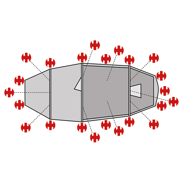 swiss-piranha-ultralight-peg-set-f-r-helsport-lofoten-x-trem-camp-3 image 1
