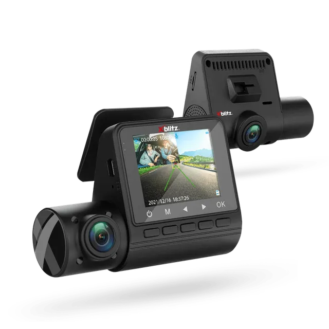 xblitz-dual-view-dashcam-full-hd-mit-innenraumkamera-und-adas image 1
