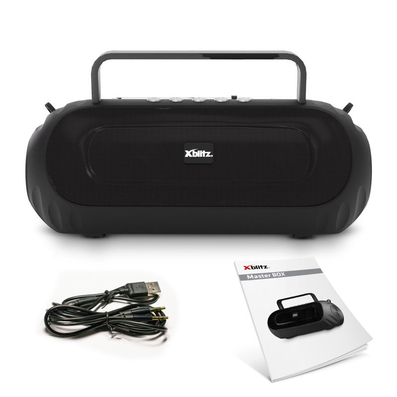 xblitz-master-box-bluetooth-lautsprecher-10w-mit-bt-5-0 image 2