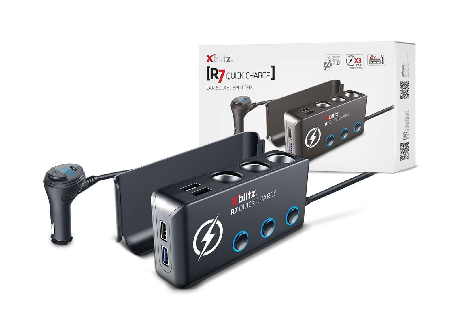 xblitz-r7-quick-charge-kfz-verteiler-zigarettenanz-nder image 6