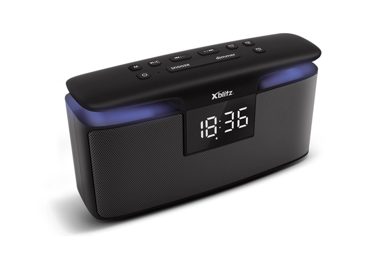 xblitz-harmony-bluetooth-lautsprecher-mit-wecker-und-nachtlicht image 5
