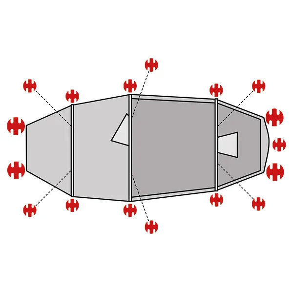 swiss-piranha-ultralight-peg-set-f-r-helsport-lofoten-superlight-camp-2-3 image 1