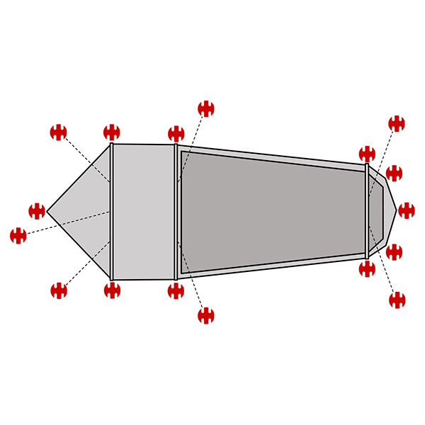 swiss-piranha-ultralight-peg-set-f-r-exped-cetus-2-3-ul-17x-rt120-100g image 1